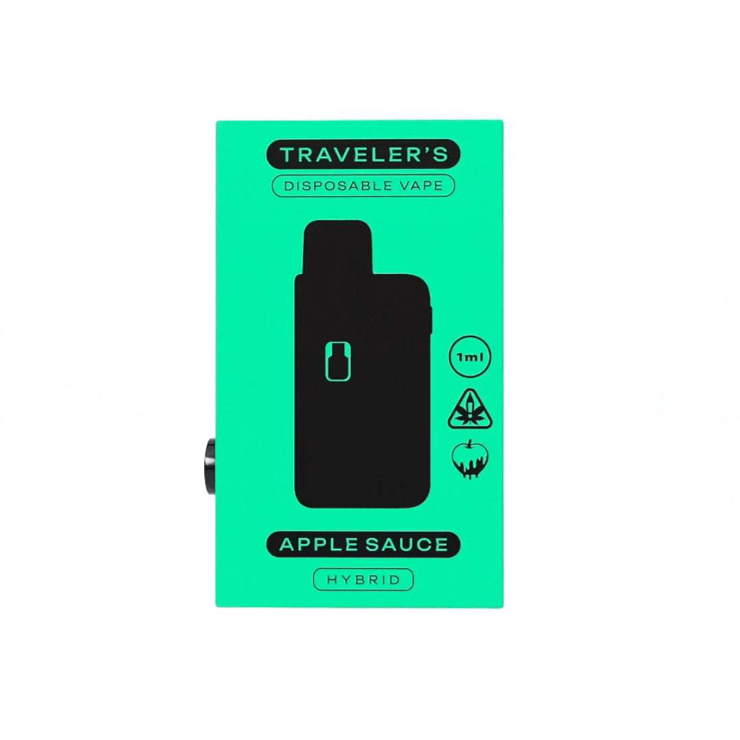 Traveler’s® Stealth Disposable Vapes 1ml - Apple Sauce (Hybrid)