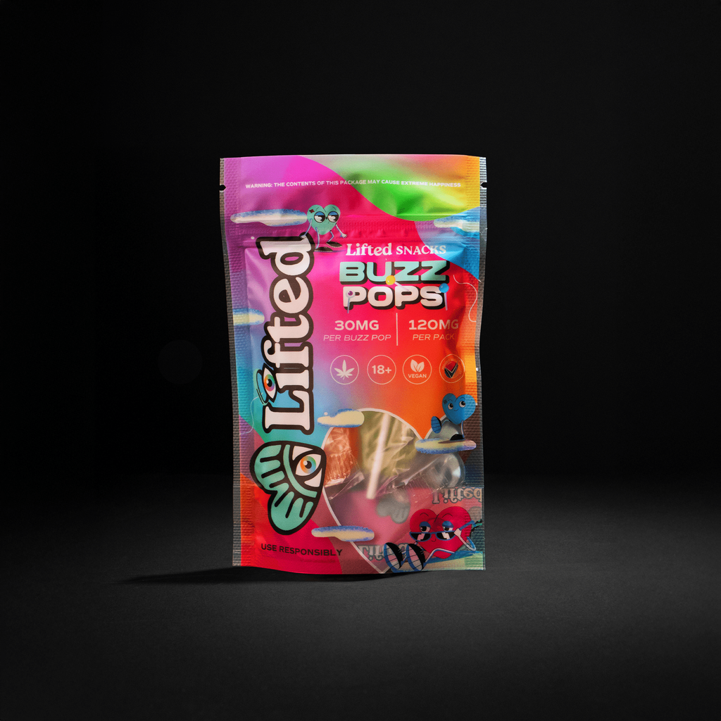 Lifted Buzz Pops 120mg (4x30mg)