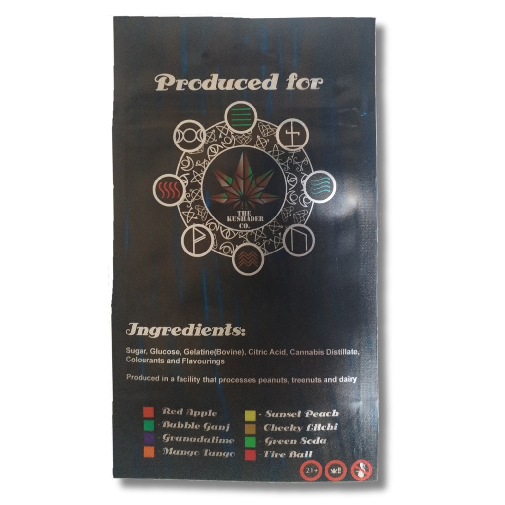 Candy Freaks Ghoulish Gummies - Fireball 120mg (4x30mg)