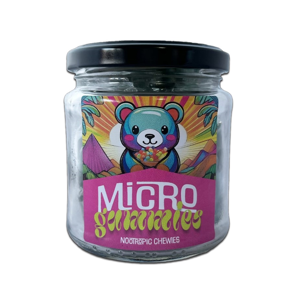 Trippy Nootropic Craft Microdosing Gummies HERO Jar 4000mg x 4 (20x200mg /pack) (4-Pack)