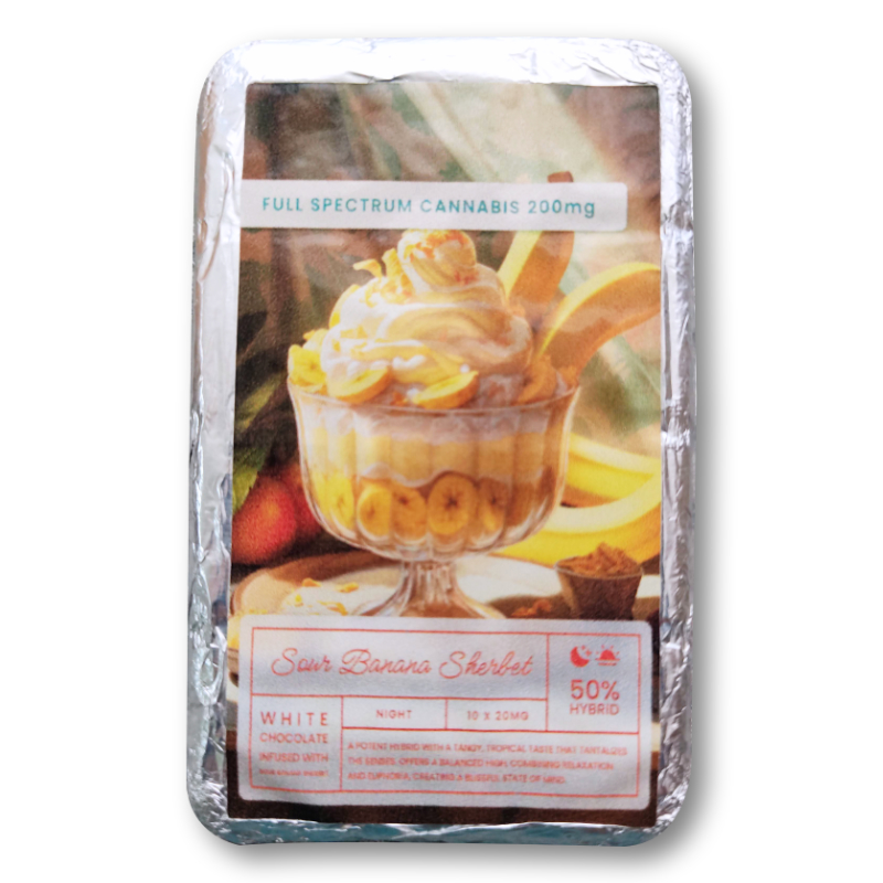 Chocolate Slab - 200mg Full Spectrum (Hybrid, Milk Chocolate)