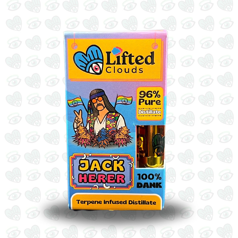 Lifted Distillate Vape Cart 1ml - Jack Herer (Sativa)