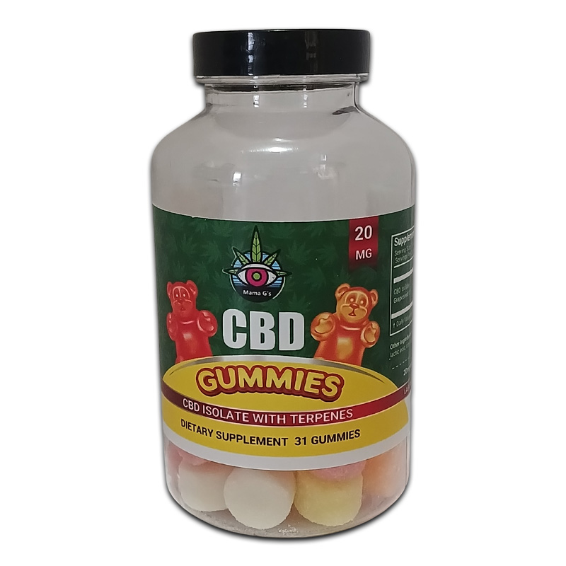 CBD Fruit Pastilles - Vegan Gummies 620mg (31x20mg)